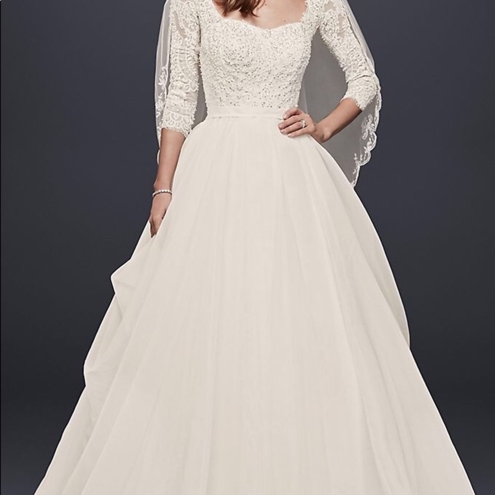 Wedding dress , worn once